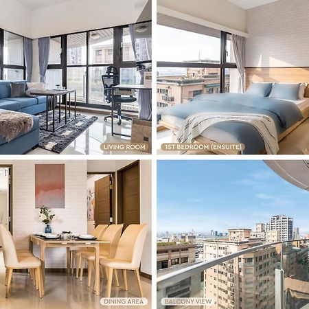 Apartamento High Floor New Bldg 4B2Bldk Ximending, Stunning Views • 高層新樓 4房2衛 西門町 美景 Taipéi Exterior foto