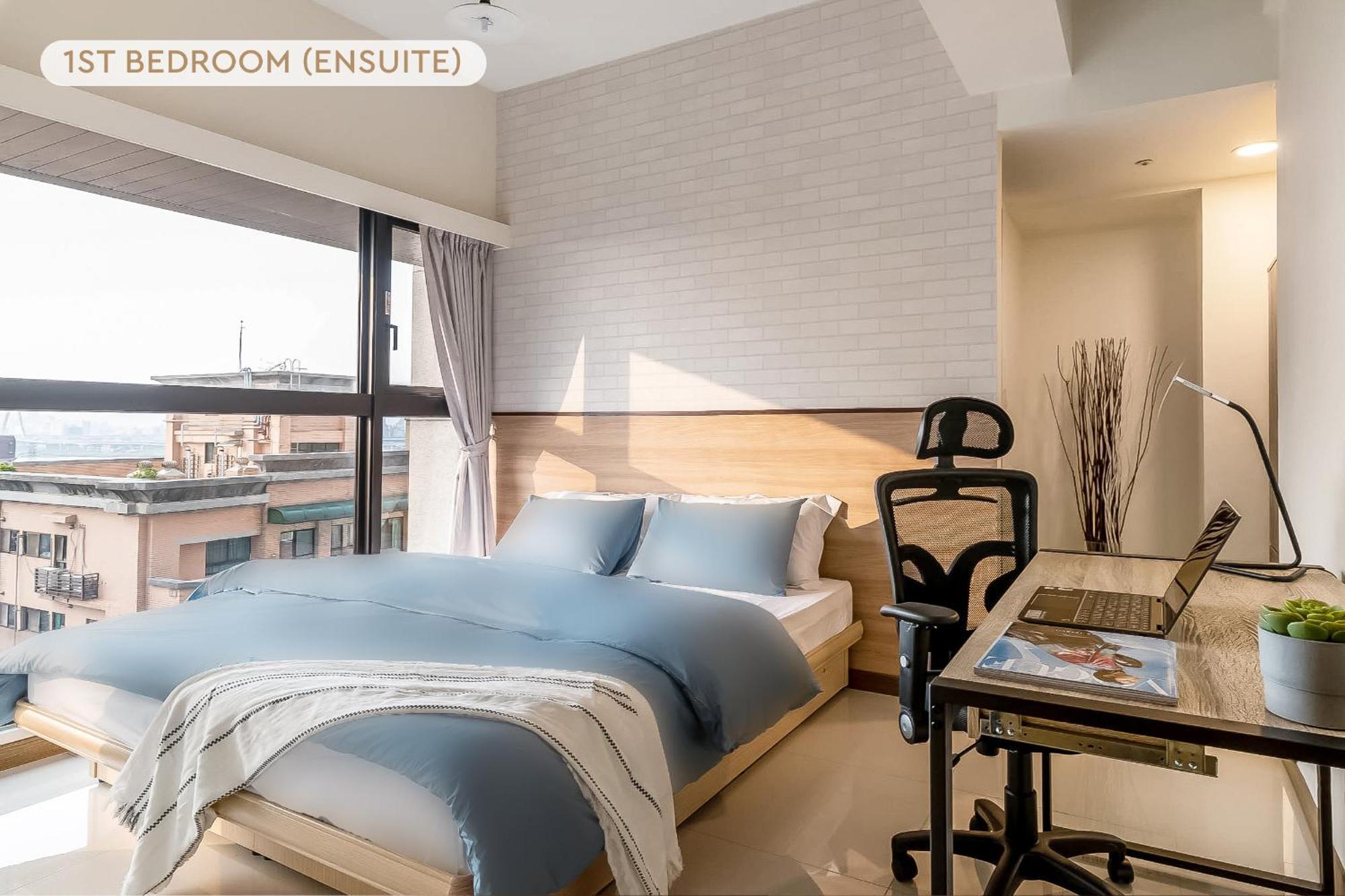 Apartamento High Floor New Bldg 4B2Bldk Ximending, Stunning Views • 高層新樓 4房2衛 西門町 美景 Taipéi Exterior foto