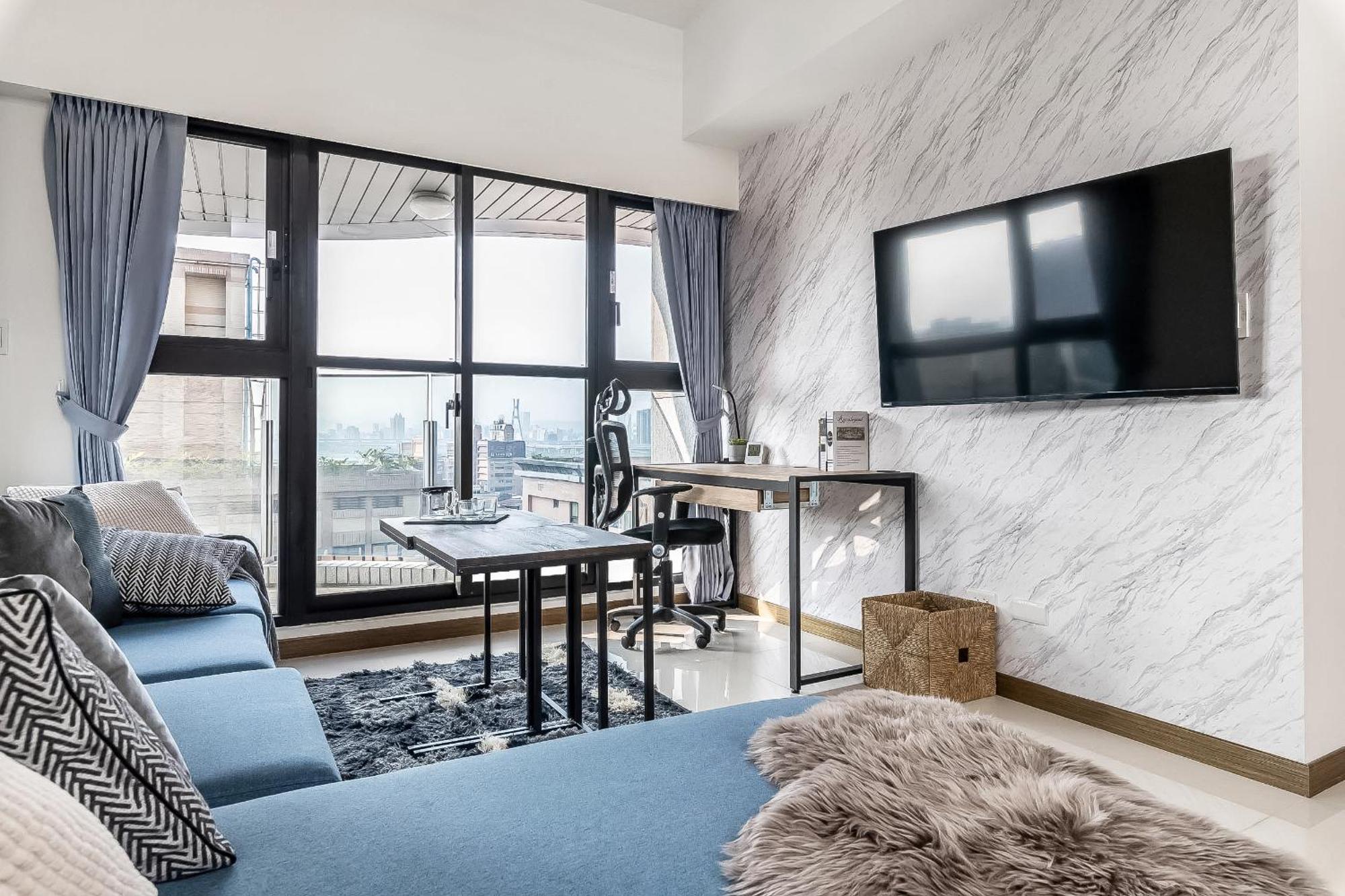 Apartamento High Floor New Bldg 4B2Bldk Ximending, Stunning Views • 高層新樓 4房2衛 西門町 美景 Taipéi Exterior foto